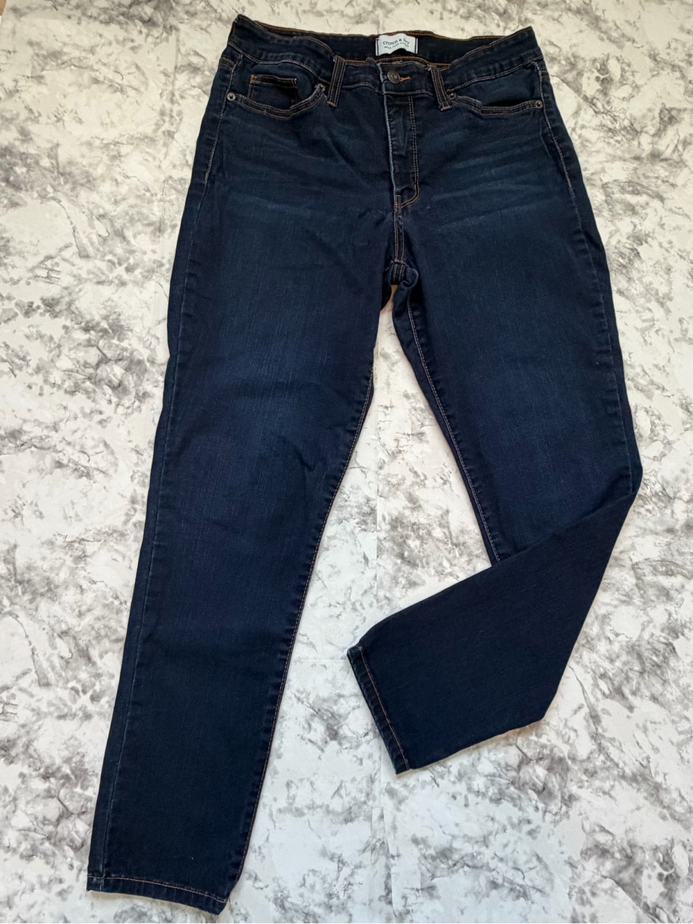 Dark Blue Women's Stretch Jeans size 8